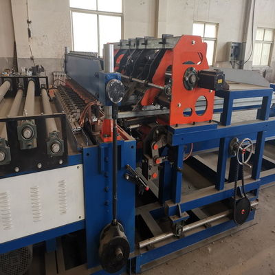 jakość  Servo 380v Diamond Mesh Wire Making Machine Reciprocating Drawing fabryka